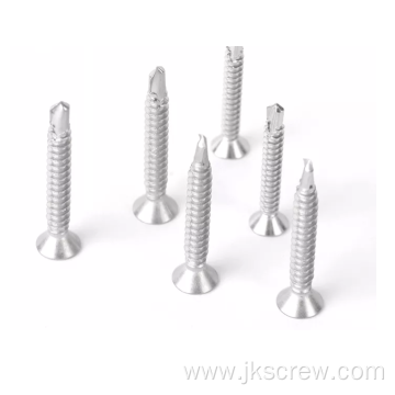 csk countersunk flat head self drilling screw